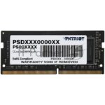 Оперативная память Patriot Signature, DDR4, 8GB (1x8 GB), 3200 MHz, CL22, SO-DIMM 6