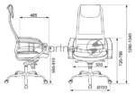 Кресло Бюрократ CH-609SL/BLACK TW-01 TW-11 черный, сетка 16