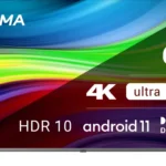 Телевизор Digma 65″ DM-LED65UBB41 Metal темно-серебристый LED UHD 60Hz Android TV