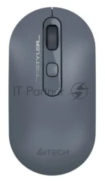 Мышь беспроводная A4Tech Fstyler FG20 пепельный/синий, 2000 dpi, радиоканал, USB, кнопки - 4 14