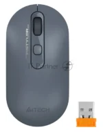 Мышь беспроводная A4Tech Fstyler FG20 пепельный/синий, 2000 dpi, радиоканал, USB, кнопки - 4 15