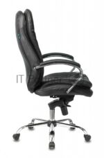 Кресло Бюрократ T-9950/BLACK черный, кожа 9