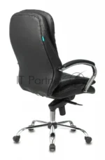 Кресло Бюрократ T-9950/BLACK черный, кожа 10