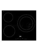 Встраиваемая электрическая варочная поверхность Beko HIC 63401 T, Черный 4