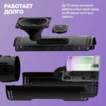 Умная колонка Яндекс Станция Стрит, 30Вт, компактная, 2 динамика, Wi-Fi, Bluetooth 5.0, Алиса, фиолетовый 6