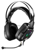 Гарнитура проводная с микрофоном A4Tech Bloody G570 черный/серый 2м мониторные USB оголовье (G570 USB/BLACK + GREY) 17