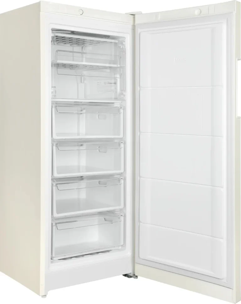 Морозильная камера Indesit DSZ 4150 E, бежевый, 214л, 6 ящиков 1