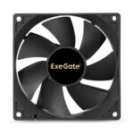 Вентилятор для корпуса ExeGate EX09225B4P-PWM черный, 92 мм, 2200 об/мин, 28 дБ, 4 pin 7