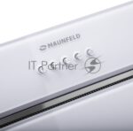 Вытяжка встраиваемая Maunfeld TRAPEZE 601GG белый, 60 см, 1150 куб. м/ч, 54 дБ 40