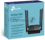 Беспроводной двухдиапазонный MU-MIMO маршрутизатор TP-Link Archer C64 AC1200 11