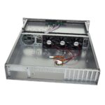 Серверный корпус ExeGate Pro EX281293RUS 2U550-HS08 RM 19", высота 2U, глубина 550, БП 1U-800ADS, 8xHotSwap, USB 12
