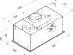Вытяжка встраиваемая Maunfeld Crosby Power 50 черный, 50 см, 1050 куб. м/ч, 51.8 дБ 4