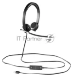 Гарнитура Logitech H650e чёрный, проводная, USB 19