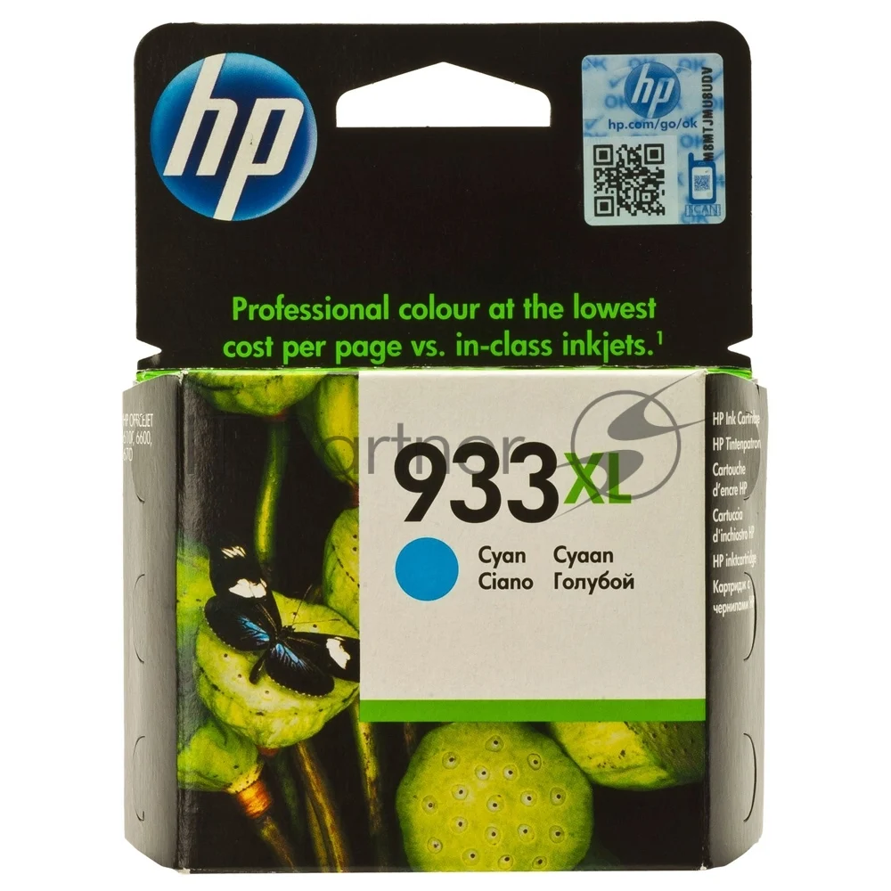 Картридж струйный HP №933XL CN054AE голубой для HP OJ 6700/7100 (825стр.) 1