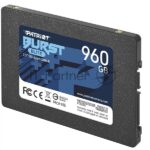 Накопитель SSD Patriot Burst Elite, 960Gb, SATA, 2.5", R/W 450/320 2