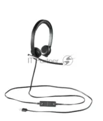 Гарнитура Logitech H650e чёрный, проводная, USB 15