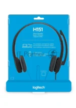 Гарнитура Logitech H151 чёрный, проводная, 3.5 мм 9