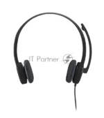 Гарнитура Logitech H151 чёрный, проводная, 3.5 мм 13