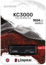 Накопитель SSD Kingston KC3000, 1Tb, M.2 2280, PCIe 4.0 x4, R/W 7000/6000, с радиатором. 13