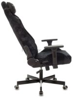 Кресло игровое Бюрократ Knight N1 Fabric черный Light-20, с подголов. крестовина металл 20