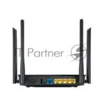 Маршрутизатор беспроводной Asus RT-AC1200 10/100BASE-TX черный (Dual Band) 11