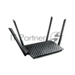 Маршрутизатор беспроводной Asus RT-AC1200 10/100BASE-TX черный (Dual Band) 12