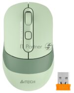 Мышь беспроводная A4Tech Fstyler FB10C зеленый, 2000 dpi, радиоканал, Bluetooth, USB, кнопки - 4 21