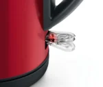 Электрочайник Bosch TWK3P424 красный, 1.7 л, 2400 Вт, скрытый нагревательный элемент 12