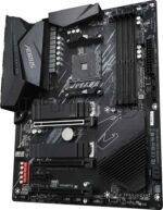 Материнская плата GIGABYTE B550 AORUS Elite AX V2, AM4, AMD B550, 4xDDR4, 4xSATA, 2xM.2, 1xPCIe 4.0 x16, 2xPCIe 3.0 x1, 1xDP, 1xHDMI, 1x2.5Gb LAN, Wi-Fi 6, Bluetooth 5, 2xUSB-A 10Gbps, 3xUSB-A 5Gbps, 2xUSB-A 2.0, 1xUSB-C 5Gbps, 5x3.5 мм, 7.1, ATX 6