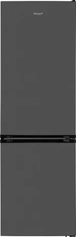 Холодильник Weissgauff WRK 185 Total NoFrost Inverter темная сталь двухкамерный 205/86л морозилка снизу 1
