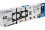Кронштейн для телевизора Kromax STAR-11 серый титан 32"-90" макс.60кг настенный фиксированный 8