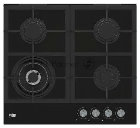 Газовая варочная панель Beko HILW 64225 S, черный