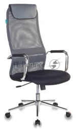 Кресло Бюрократ KB-9N/DG/TW-12 TW-01 TW-11 серый, сетка 1