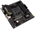 Материнская плата ASUS TUF GAMING A520M-PLUS WIFI, AM4, AMD A520, 4xDDR4, 4xSATA, 1xM.2, 1xPCIe 3.0 x16, 2xPCIe x1, 1xVGA, 1xHDMI, 1xDP, 1x 1Gb LAN, 2xUSB-A 3.2 Gen 1, 2xUSB-A 2.0, 3x3.5 мм, 7.1, mATX 4