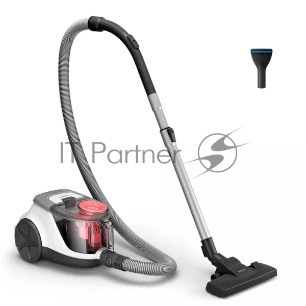 Пылесос Philips XB2042/01 белый/персиковый, 360/1800 Вт, уборка сухая, пылесборник контейнер 1.3 л