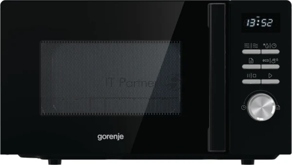 Микроволновая печь Gorenje MO20A4BH черный, 20 л, 800 Вт, переключатели - кнопки, поворотный механизм 1