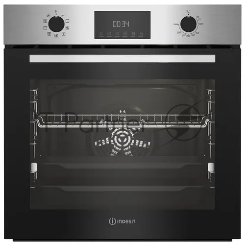 Духовой шкаф электрический Indesit IFE 3841 JC IX нержавеющая сталь 1