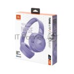 Беспроводные/проводные наушники JBL Tune 670NC фиолетовый, накладные, Bluetooth + проводной, активное шумоподавление 6