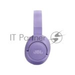 Беспроводные/проводные наушники JBL Tune 720BT фиолетовый, полноразмерные, Bluetooth + проводной, быстрая зарядка 3
