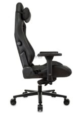 Кресло Knight Craft черный, экокожа, 120 кг, механизм качания 8