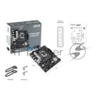 Материнская плата ASUS PRIME B760M-R D4, LGA 1700, Intel B760, 2xDDR4, 4xSATA, 2xM.2, 1xPCIe 4.0 x16, 1xPCIe x1, 1xHDMI, 1x 2.5Gb LAN, 4xUSB-A 2.0, 4xUSB-A 3.2 Gen 1, 3x3.5 мм, 7.1, mATX 8