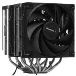 Кулер для процессора DEEPCOOL AK620 черный, 120 мм, алюминий/медь, 1850 об/мин, 28 дБ, 4 pin, 260 Вт, 162 мм 3