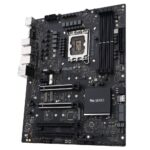 Материнская плата ASUS PRO WS W680-ACE Intel W680 (LGA 1700) ATX motherboard, PCIe® 5.0, DDR5, dual Intel 2.5 Gb Ethernet, three PCIe 4.0 M.2 slots, USB 3.2 Gen 2x2 front panel connector, SlimSAS, SATA 6 Gbps, HDMI®, DisplayPort and VGA 3