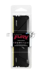 Оперативная память Kingston Fury Beast, DDR4, 16GB (1x16GB), 3200MHz, CL16, DIMM, радиатор, RGB, черный 1