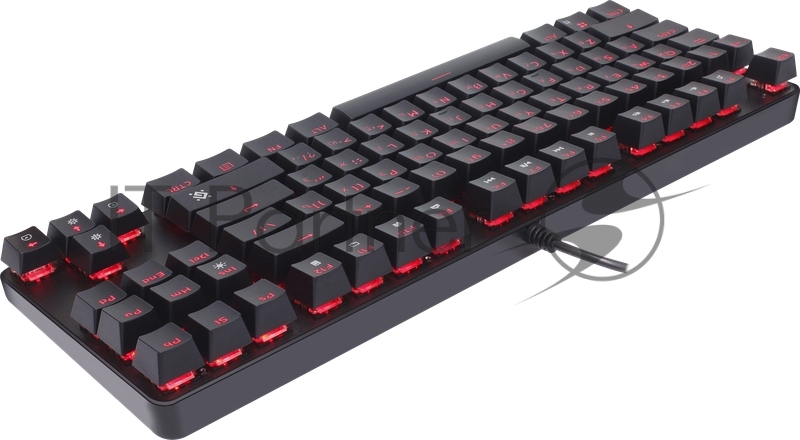 Клавиатура проводная Defender MECHANICAL MECHANOID GK-581 RU BLK
