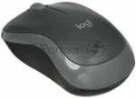 Мышь беспроводная Logitech M186 черный/серый, 1000 dpi, радиоканал, USB, кнопки - 3 4