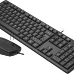 Комплект клавиатура+мышь A4Tech KR-3330 проводной, USB, 1200 DPI, чёрный
