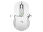 Мышь беспроводная Logitech Signature M650 L белый, 4000 dpi, радиоканал, Bluetooth, USB, кнопки - 5 1