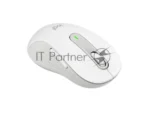 Мышь беспроводная Logitech Signature M650 L белый, 4000 dpi, радиоканал, Bluetooth, USB, кнопки - 5 3