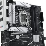 Материнская плата ASUS PRIME B760M-PLUS, LGA 1700, Intel B760, 4xDDR5, 4xSATA, 2xM.2, 1xPCIe 4.0 x4, 1xPCIe x1, 1xDP, 1xHDMI, 1x 2.5Gb LAN, 2xUSB-A 3.2 Gen 2, 4xUSB-A 2.0, 3x3.5 мм, 7.1, mATX